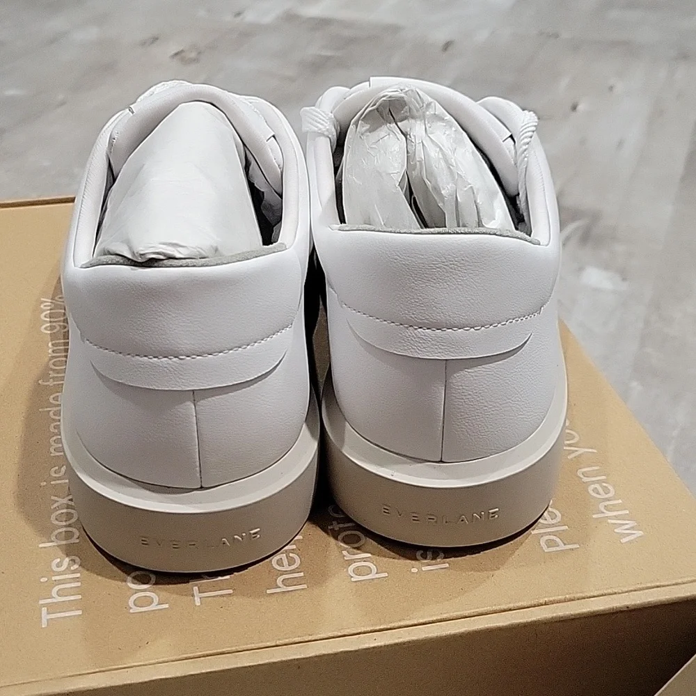 Everlane The ReLeather® Tennis Shoe Women’s Size 8.5 Men’s Size 6.5